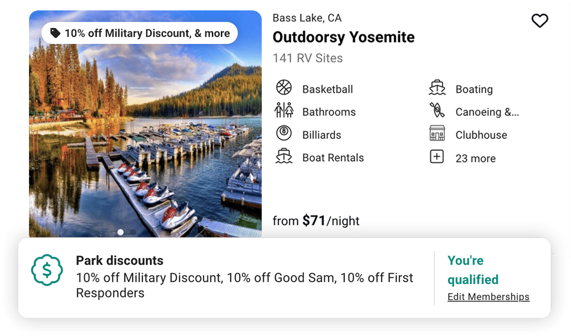 club membership discounts
